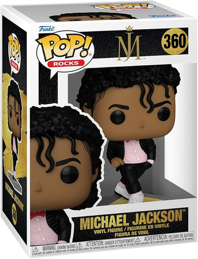 Funko POP! Rocks: Michael Jackson - (Billie Jean) - Collectable Vinyl Figure - Gift Idea - Official Merchandise - for Kids & Adults - Music Fans - Model Figure for Collectors and Display