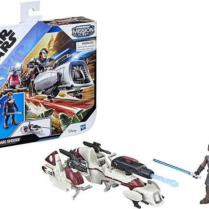 STAR WARS Mission Fleet Expedition Class Anakin Skywalker BARC Speeder Strike 2.5-Inch-Scale Figure and Vehicle for Kids Ages 4 and Up