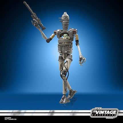 STAR WARS The Vintage Collection IG-12, Grogu & Anzellan, Deluxe The Mandalorian 3.75 Inch Collectible Action Figure 3-Pack
