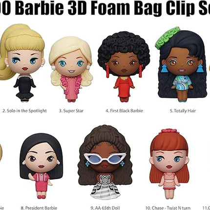 Barbie 3D Foam Bag Clip, Series 1 (1 Piece)