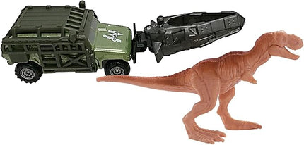 MATCHBOX JURASSIC WORLD DINO TRANSPORTERS TYRANNO-HAULER Vehicle and figure