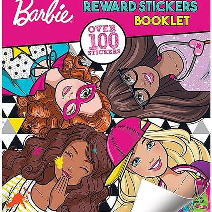 Barbie Sticker Pad | Barbie Rewards Stickers Activity Book 100 Stickers | Rewards Booklet Sticker Pad 100 Count