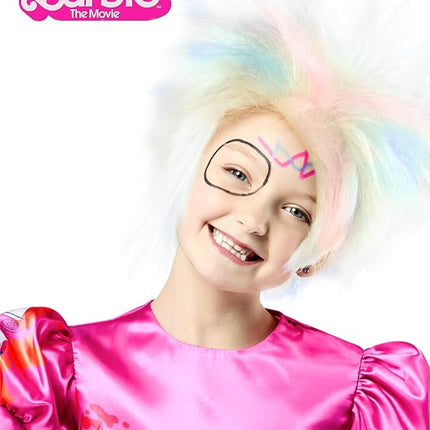 Rubies Weird Barbie Costume Wig for Kids Girls for Themed Parties and Halloween, One Size