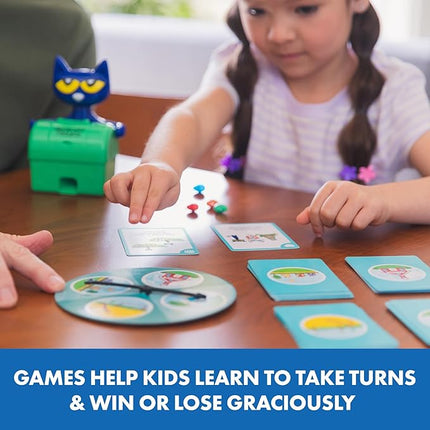 Educational Insights Pete The Cat® Groovy Friendship Game - Preschool Board Games for Kids, Toddler Matching Games, Social Emotional Learning Activities for Toddlers, Boys & Girls Ages 4+