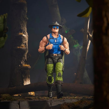 G.I. Joe Classified Series #129, Mad Marauders SGT Slaughter, Collectible 6 Inch Action Figure with 18 Accessories