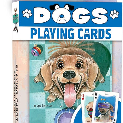 MasterPieces Officially Licensed Dogs Playing Cards - 54 Card Deck for Adults