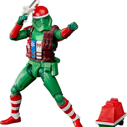 STAR WARS The Black Series First Order Stormtrooper (Holiday Edition) and Mouse Droid Toys, 6-Inch-Scale Holiday-Themed Collectible Figures (Amazon Exclusive)