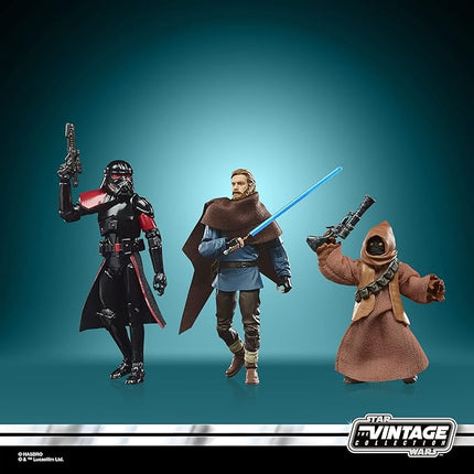STAR WARS The Vintage Collection OBI-Wan Kenobi Multipack Toys, 3.75-Inch-Scale Action Figures, Kids 4 and Up