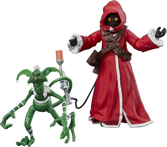 STAR WARS The Black Series Jawa & Salacious B. Crumb (Holiday Edition), 6-Inch Action Figures, Ages 4 and Up