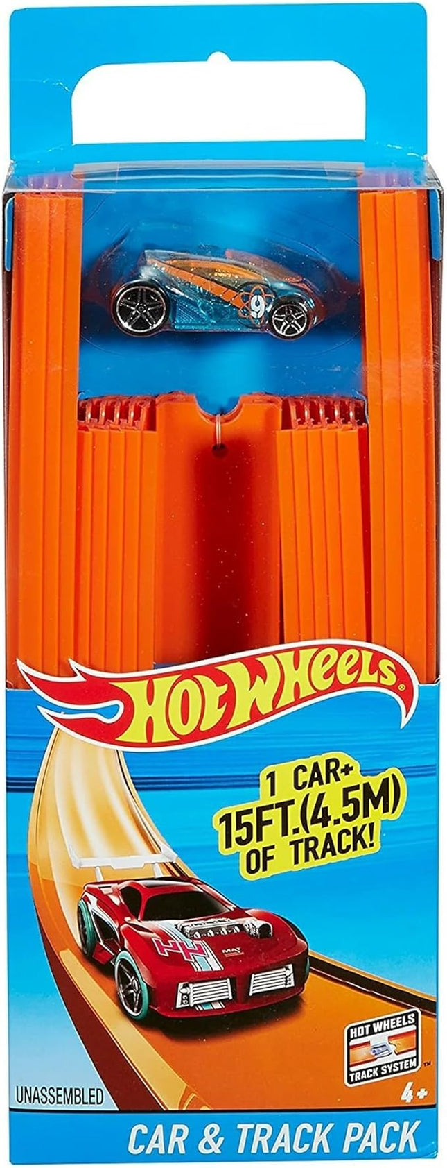 Hot Wheels Bht77 Hot Wheels Car And Track Pack