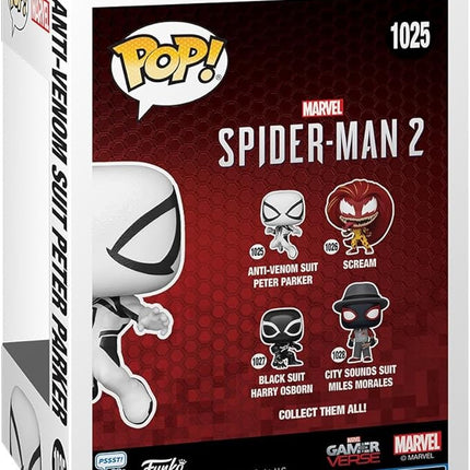 Funko Pop Marvel: Gamerverse - Spider-Man 2: Anti-Venom Peter Suit Peter Parker - Spider-Man 2 Video Game - Collectable Vinyl Figure - Gift Idea - Official Merchandise - Toys for Kids & Adults