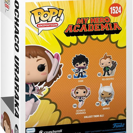 Funko POP! Animation: My Hero Academia (MHA) - 2 - Ochaco Uraraka - 1/6 Odds for Rare Chase Variant - Metallic - Collectable Vinyl Figure - Gift Idea - Official Merchandise - for Kids & Adults