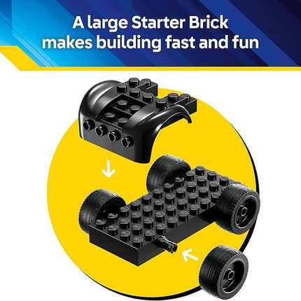 LEGO DC Batman & Batmobile vs. Mr. Freeze Toy Building Set - Superhero Batman Toy for Preschool Kids, Boys and Girls, Ages 4+ - Gift Idea for Kids Birthday - 76301