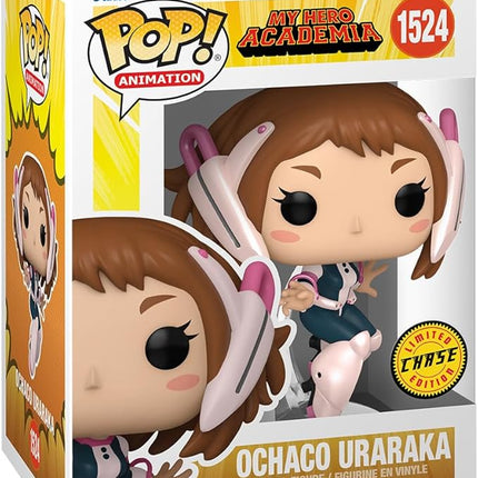 Funko POP! Animation: My Hero Academia (MHA) - 2 - Ochaco Uraraka - 1/6 Odds for Rare Chase Variant - Metallic - Collectable Vinyl Figure - Gift Idea - Official Merchandise - for Kids & Adults