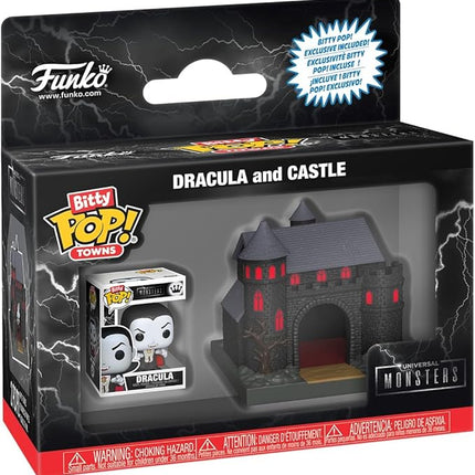 Funko Pop! Bitty Town: Universal Monsters - Dracula and Castle