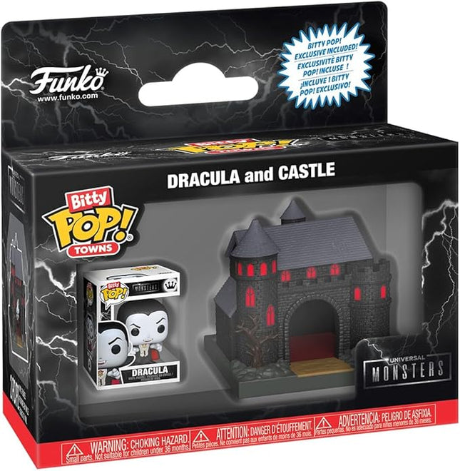 Funko Pop! Bitty Town: Universal Monsters - Dracula and Castle