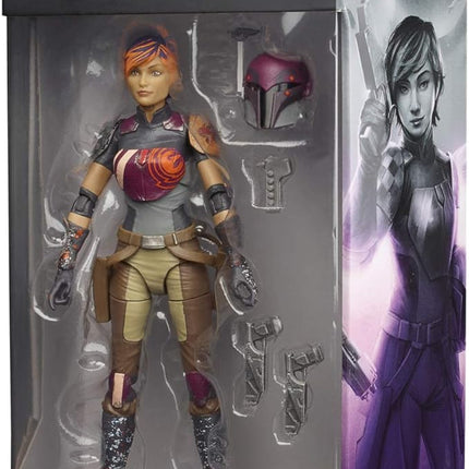 STAR WARS The Black Series Sabine Wren Toy 6-Inch-Scale Rebels Collectible Action Figure, Toys for Kids Ages 4 and Up