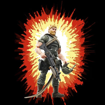 G.I. Joe Classified Series Retro Cardback Craig “Rock ’N Roll” McConnel, Collectible 6 Inch Action Figure with 9 Accessories