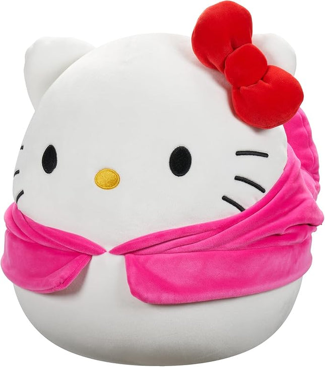 Squishmallows Original Sanrio 14-Inch Hello Kitty in My Melody Hoodie – Official Jazwares Plush (Large)