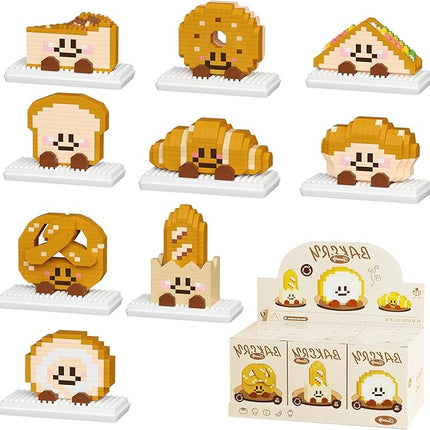 Nine Piece Set of Brain Building Blocks (9 Sets of Bread Building Blocks)