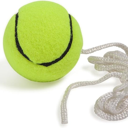 Champion Sports TTGAME Tetherball Tennis: Swingball Outdoor Lawn Game for Kids, Adults, and Families - Backyard Tether Kit with Tennis Ball and Paddle Set