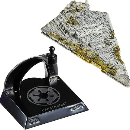 Hot Wheels Star Wars Starships Select Premium Diecast #33 Grand Admiral Thrawn's Star Destroyer Chimaera