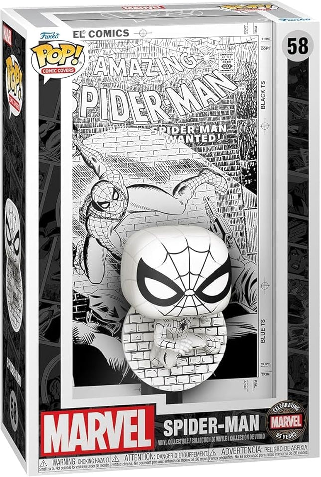 Funko POP! Comic Cover: Marvel's 85th - Spider-Man - Spider-Man - Marvel Comics - Collectable Vinyl Figure - Gift Idea - Official Merchandise - for Kids & Adults - Movies Fans