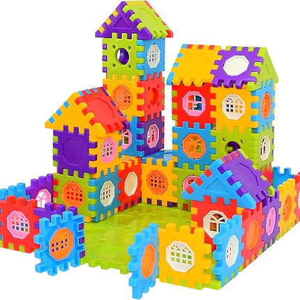 FUBAODA Building Blocks for Toddlers & Kids 180 Pcs Toy Building Sets – STEM Building Toys –Interlocking Building Blocks for Toddlers and Kids