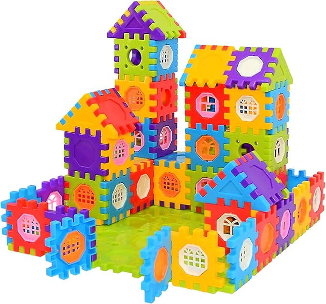 FUBAODA Building Blocks for Toddlers & Kids 180 Pcs Toy Building Sets – STEM Building Toys –Interlocking Building Blocks for Toddlers and Kids