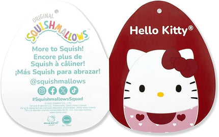 Squishmallows Original Sanrio 8in Hello Kitty + 8in Pompompurin – Official Jazwares Valentine Plush 2-Pack