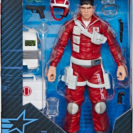 G.I. Joe Classified Series #186, Edwin “Lifeline” Steen, Collectible 6 Inch Action Figure with 11 Accessories