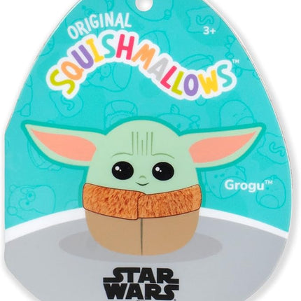 Squishmallows Original 12in “Star Wars” Grogu Plush (Medium-Sized)