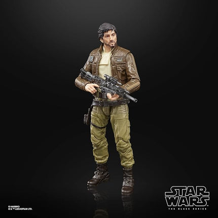 STAR WARS The Black Series Captain Cassian Andor 6-Inch-Scale Rogue One: A Story Collectible Figure, Toys for Kids Ages 4 and Up