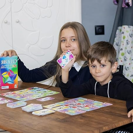 SKYJO Action, by Magilano - The New exciting Card Game for Kids and Adults.