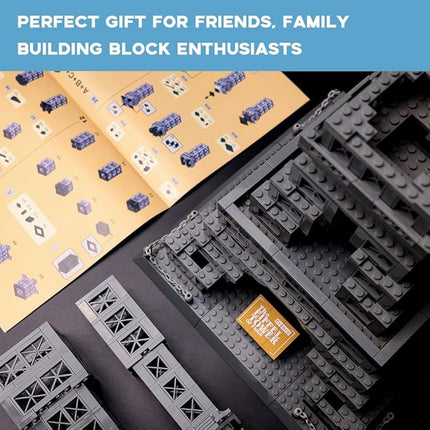 ArtorBricks Eiffel Tower Architecture Model Kit - 976-Piece Premium Building Set for Collectors, Detailed Display & Thoughtful Gift Idea