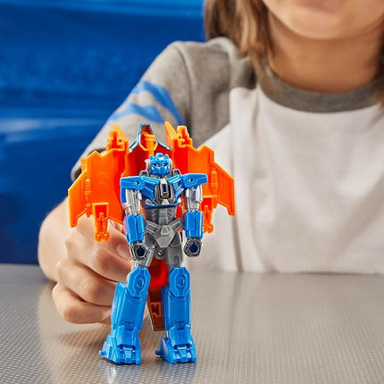 Transformers One Robot Battlers Sentinel Prime, 4.5-Inch Robot Action Figure, Interactive Toys for Boys and Girls Ages 6 and Up