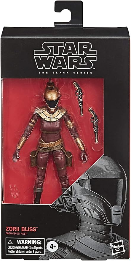 STAR WARS The Black Series Zorii Bliss Toy 6-inch Scale The Rise of Skywalker Collectible Figure, Toys for Kids Ages 4 and Up