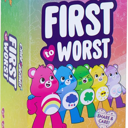 Care Bears Family Party Game - The Card Game About How Your Friends & Family Rank Things - for Kids, Tweens, Teens, Families, Kidult, Groups and Fun Parties with Polarizing Priorities