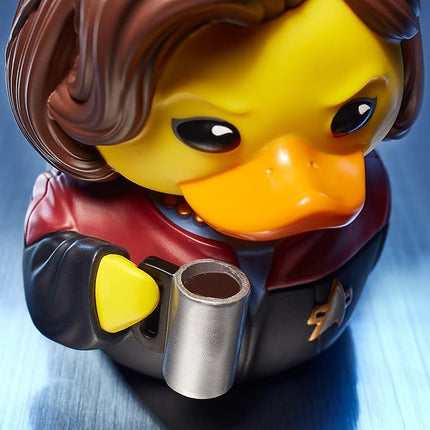 TUBBZ Boxed Edition Kathryn Janeway Collectible Vinyl Rubber Duck Figure - Official Star Trek Merchandise - TV, Movies & Video Games