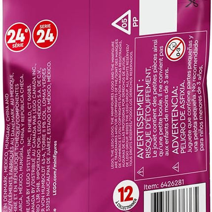 LEGO Minifigures Series 24 71037, Limited Edition Mystery Minifigure Blind Bag, 2023 Set, Collectible Characters with Toy Accessories
