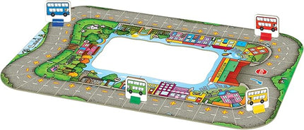 Orchard Toys Moose Games Bus Stop Game. A Fun Introduction to Addition and Subtraction. Pick up and Drop Off Passengers on Your Bus. for Ages 4-8 and for 2-4 Players