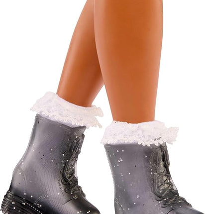 Barbie Dream Besties Doll and Accessories, Zia Posable Fashion Doll with Removable Fashions & Wavy Brown Hair, 7 Hair & Moon Themed Pieces