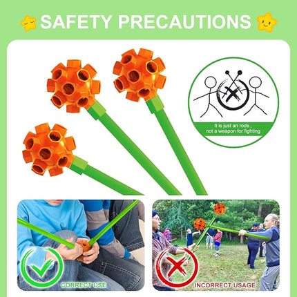 Fort Building Kit for Kids,STEM Construction Toys, Educational Gift for 3 4 5 6 7 8 9 10 11 12 Years Old Boys and Girls,Ultimate Creative Set for Indoor & Outdoors Activity,140 Pcs,Orange