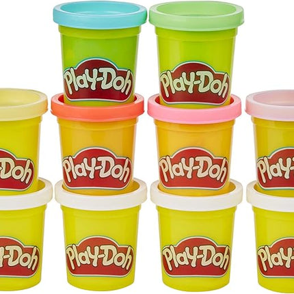 Play-Doh Easter Basket Toys 25-Piece Bundle; Make Your Own Easter Bunny Kit with Easter Eggs, Stampers, 10 Play-Doh 2-Ounce Cans (Amazon Exclusive)