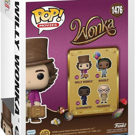 Funko POP! Movies: Wonka - Willy Wonka - Collectable Vinyl Figure - Gift Idea - Official Merchandise - for Kids & Adults - Movies Fans - Model Figure for Collectors and Display