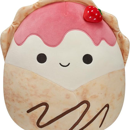 Squishmallows Original 12-Inch Gasten Strawberry Crepe - Official Jazwares Plush (Medium-Sized)