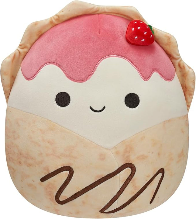 Squishmallows Original 12-Inch Gasten Strawberry Crepe - Official Jazwares Plush (Medium-Sized)