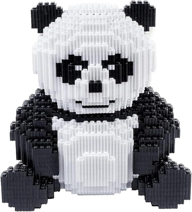 AHZILEl Animal Panda Blocks Building Set, 7822 Pcs Cute 3D Puzzle Mini Building Bricks Toy Kits, DlY Educational Particle Building Birthday Gift