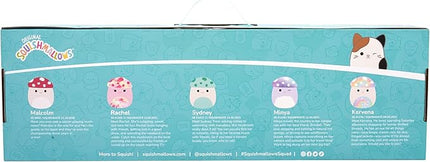 Squishmallows Original 5in Mushroom 5-Pack - Ultrasoft Official Jazwares Plush (Little)
