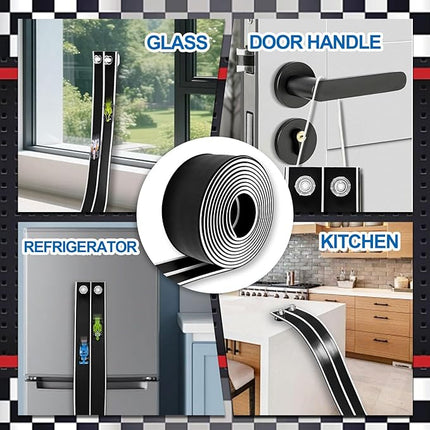 Flexible Race Track Toys for Kids, 15 Ft Double Lane Racetrack with 4 Cars & Suction Cups, Compatible with Hot Wheels & 1/64 Diecast Cars, Portable Roll Up Car Ramp Track Set for Ages 3+(White&Black)